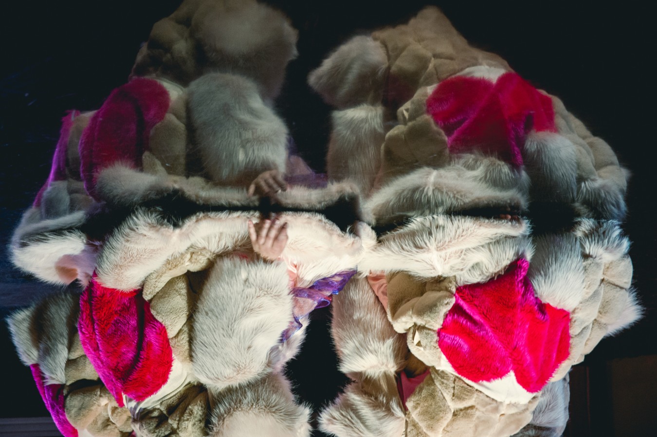 Zdjęcie ze spektaklu Więcej niż jedno zwierzę