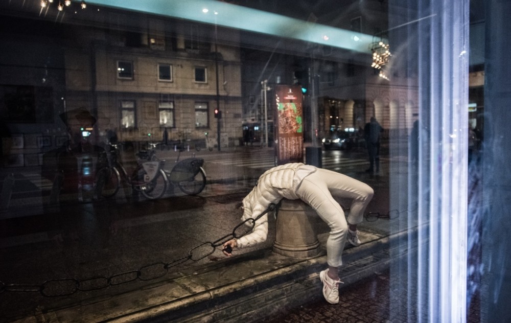 Zdjęcie ze spektaklu Berek; fot. Magda Hueckel
