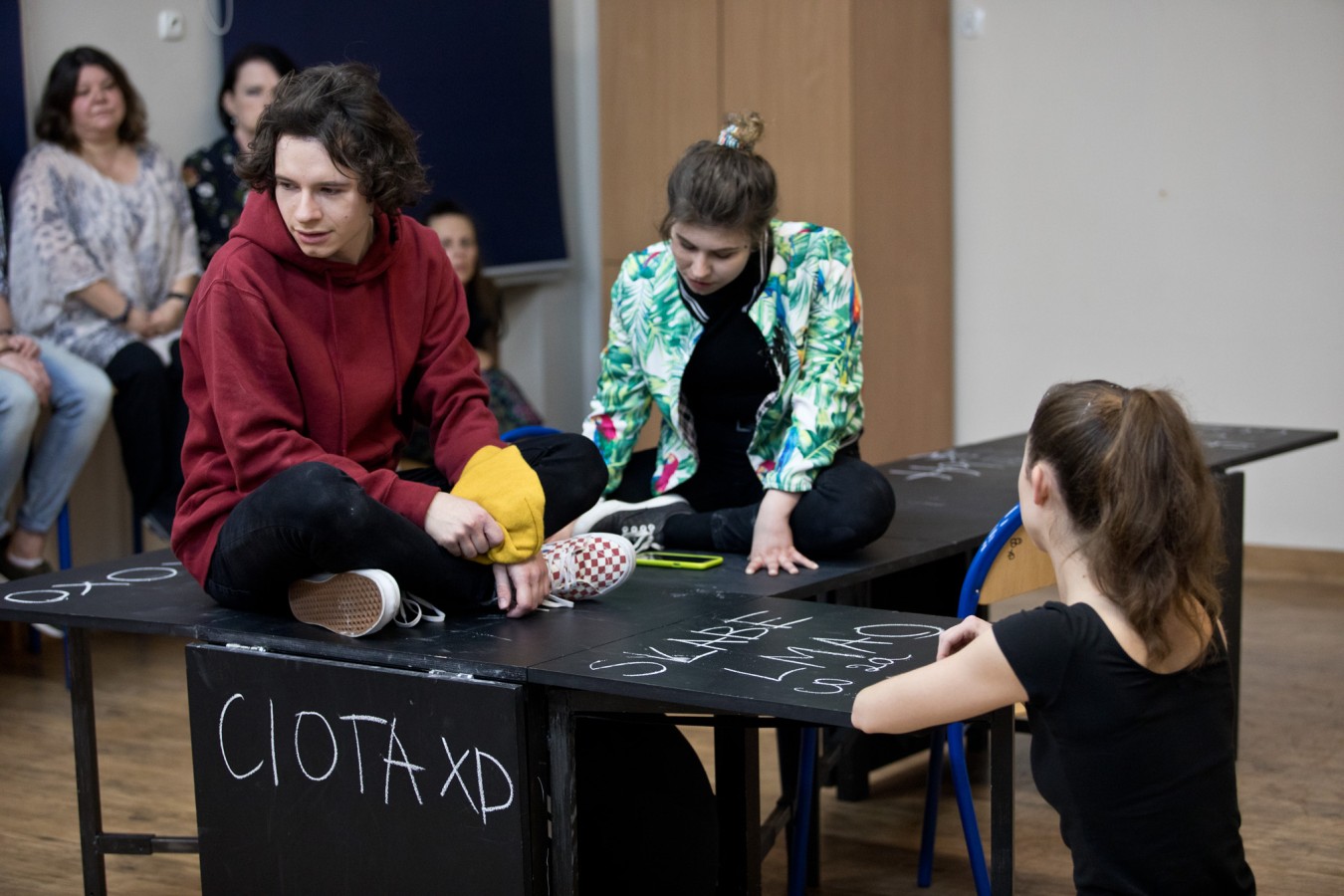 Zdjęcie ze spektaklu H.