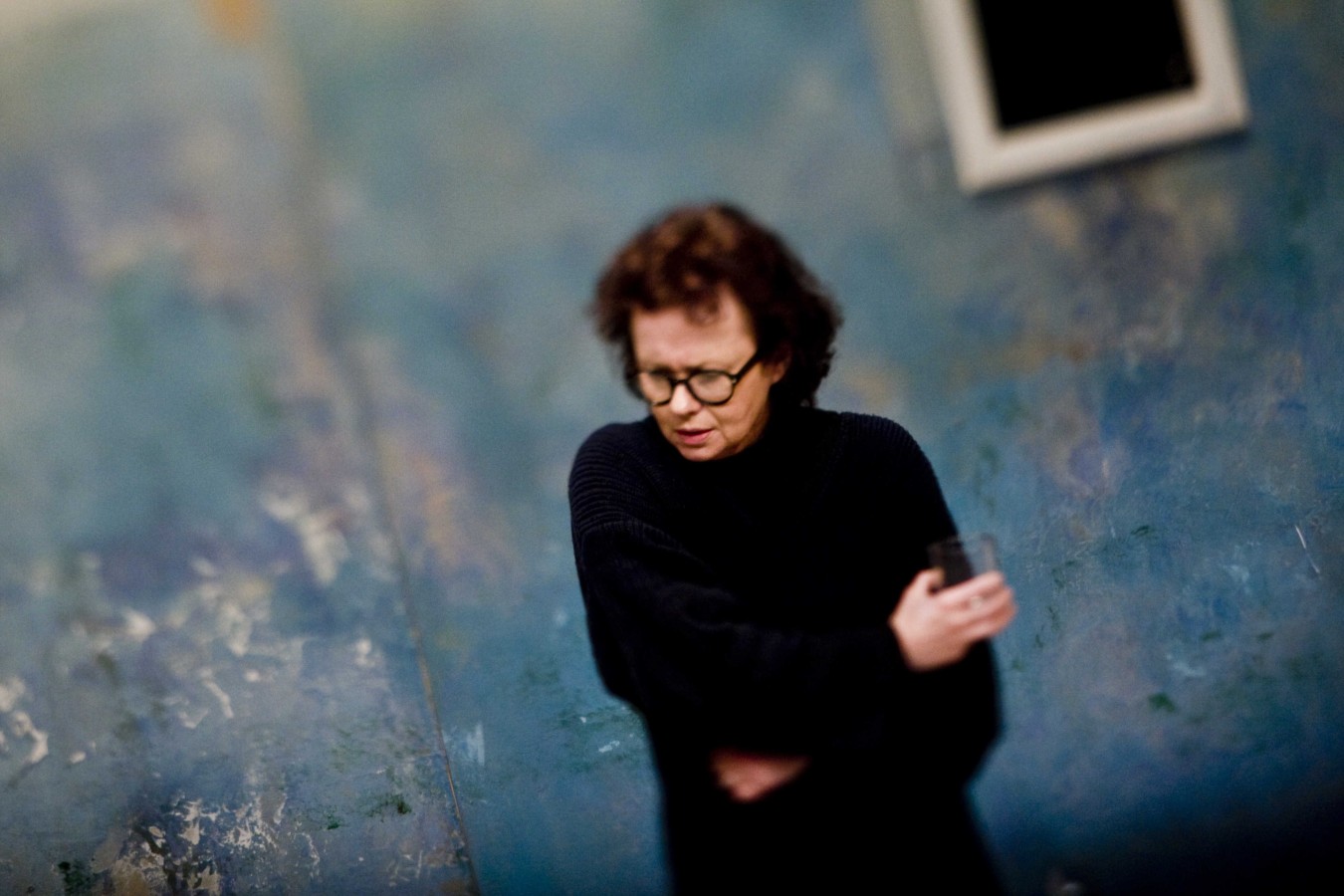 Joanna Szczepkowska w spektaklu Persona. Ciało Simone