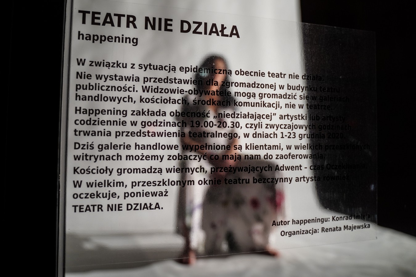 Teatr Capitol we Wrocławiu, Teatr nie działa: Magdalena Szczerbowska