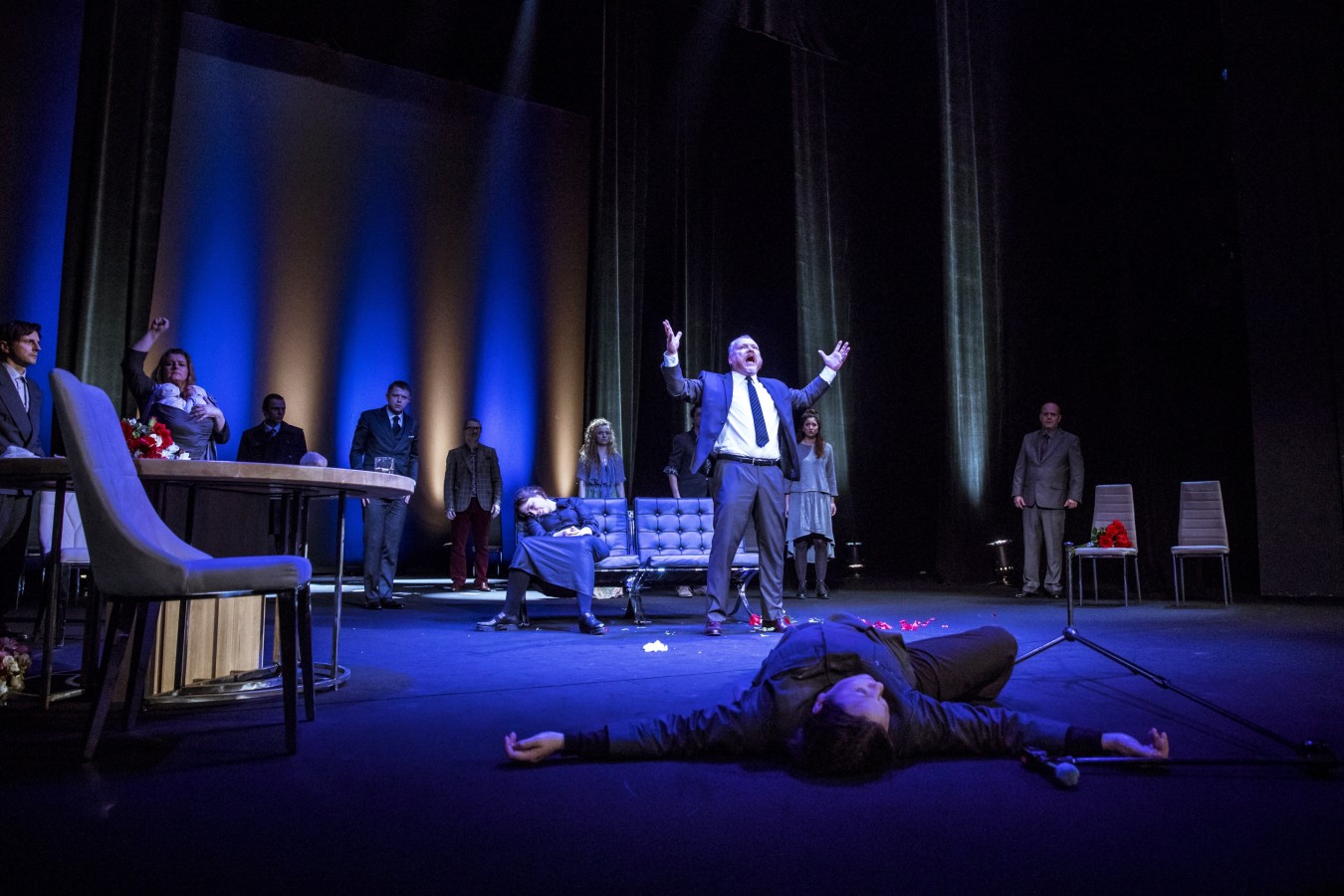 Teatr Polski w Warszawie, Baba-dziwo; fot. Katarzyna Chmura Teatr Polski w Warszawie, Baba-dziwo