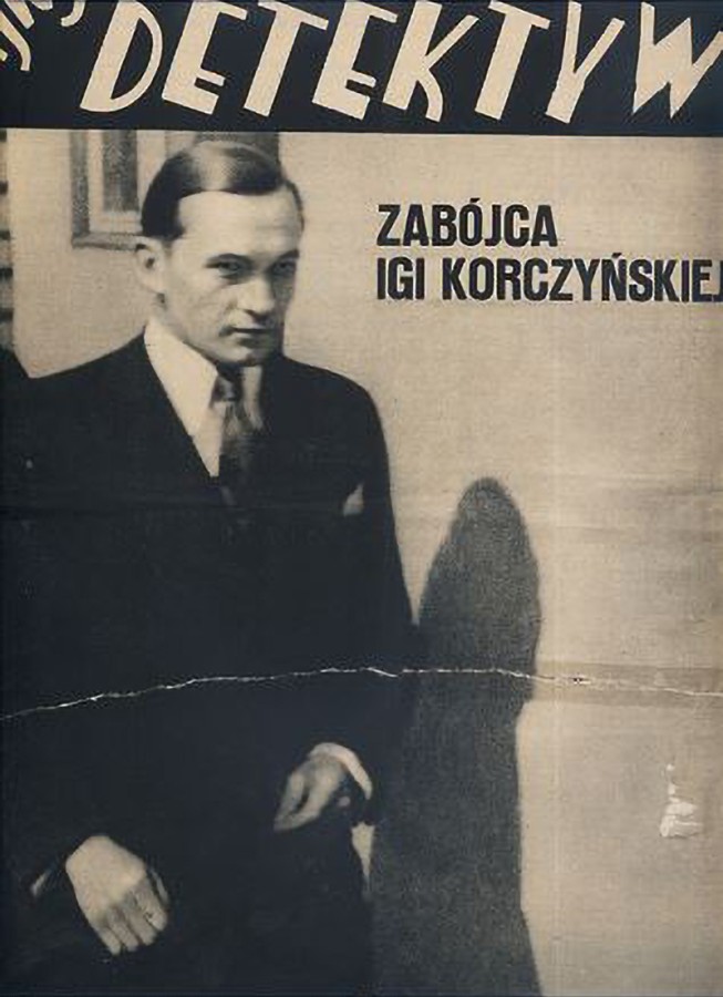 Zachariasz Drożyński na tylnej okładce „Tajnego Detektywa" Zachariasz Drożyński na tylnej okładce „Tajnego Detektywa"