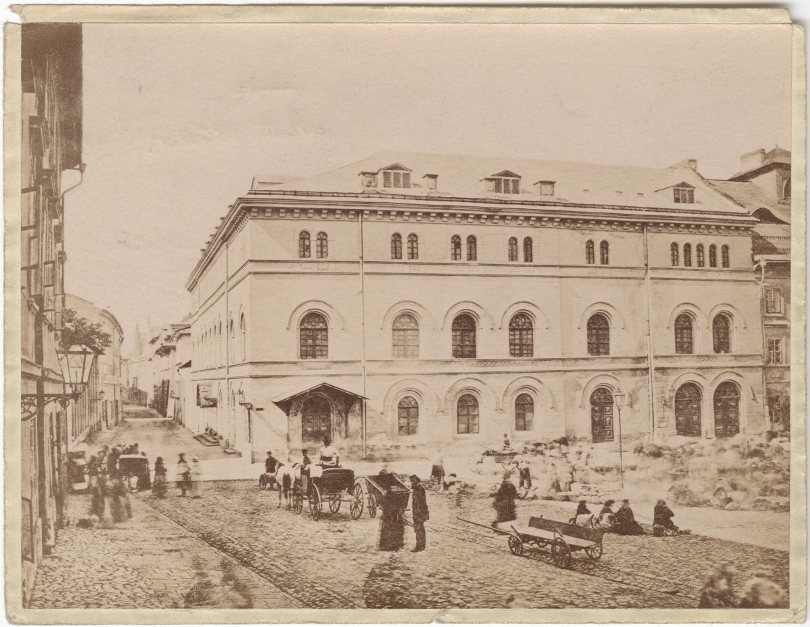 Teatr Krakowski ok. 1865 roku Teatr Krakowski ok. 1865 roku