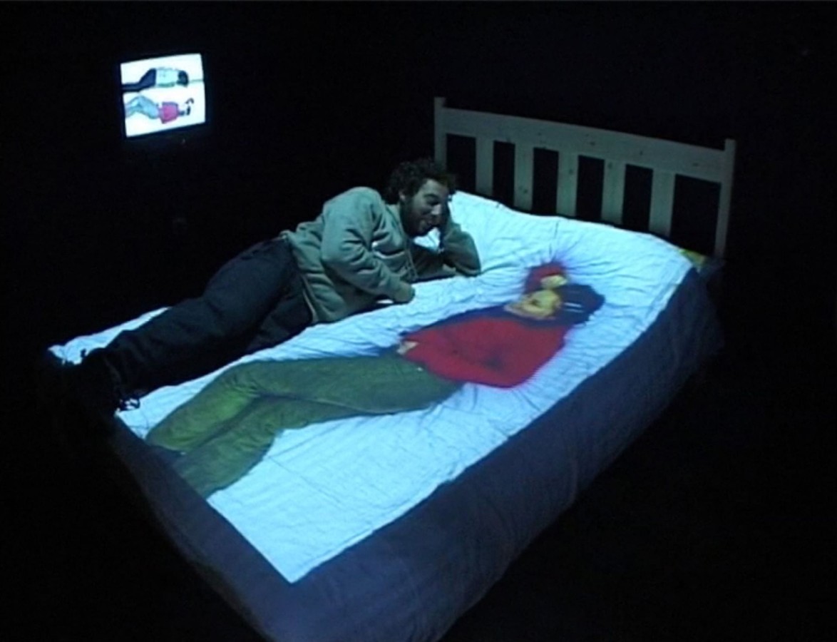 Paul Sermon, Telematic Dreaming Paul Sermon, Telematic Dreaming
