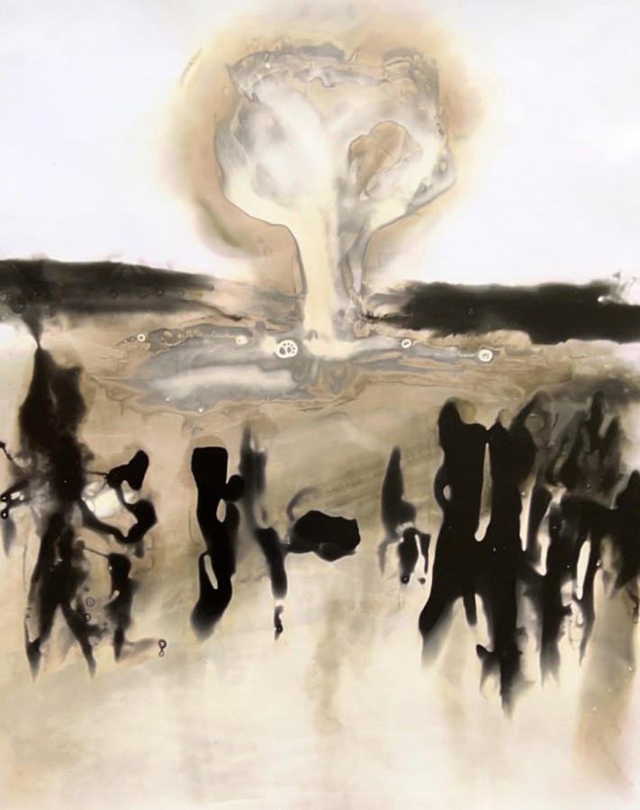 elin o'Hara slavick, Watching Nuclear Test; ze strony Chemical Drawings - elin o'Hara slavick (elinoharaslavick.com) elin o'Hara slavick, Watching Nuclear Test; ze strony Chemical Drawings - elin o'Hara slavick (elinoharaslavick.com)