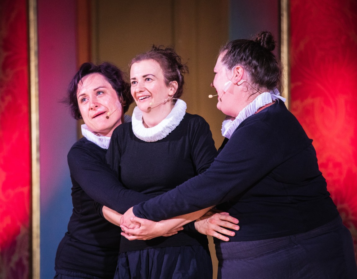 Teatr Improwizacji Afront na Festiwalu Jo! (2023), Nienapisane dzieła Szekspira: Joanna Mazewska, Katarzyna Gruszewska, Katarzyna Wypchło Teatr Improwizacji Afront na Festiwalu Jo! (2023), Nienapisane dzieła Szekspira: Joanna Mazewska, Katarzyna Gruszewska, Katarzyna Wypchło