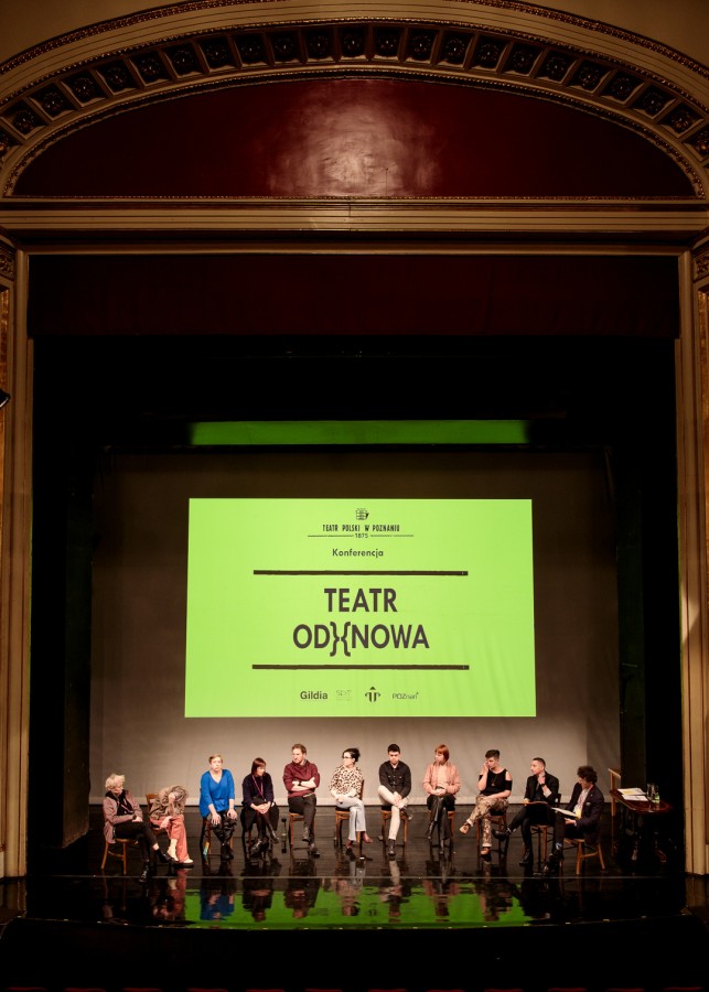 Konferencja TEATR OD}{NOWA (2021), panel dyskusyjny Konferencja TEATR OD}{NOWA (2021), panel dyskusyjny