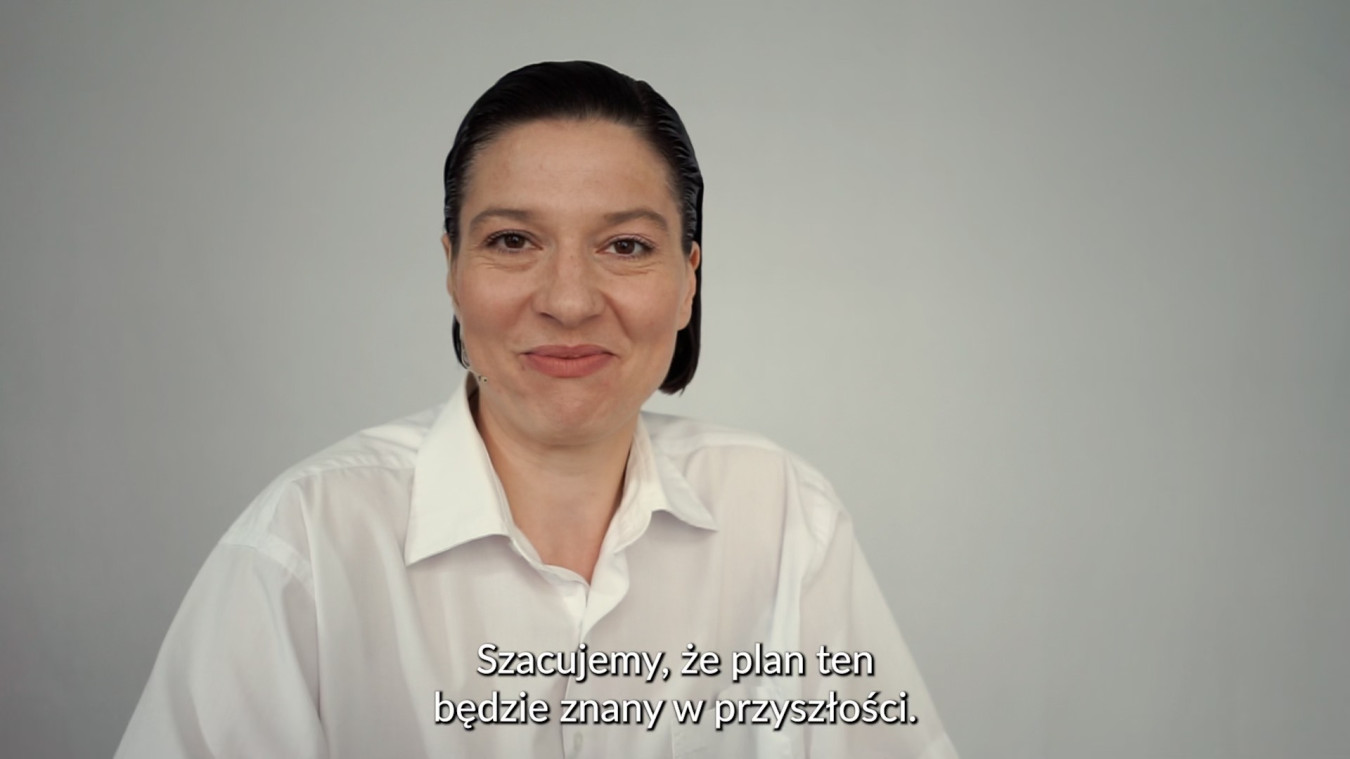 Centrum Kultury Jasna 10 w Warszawie, 20 hektarów: Oksana Czerkaszyna; kadr z wideo Centrum Kultury Jasna 10 w Warszawie, 20 hektarów: Oksana Czerkaszyna; kadr z wideo