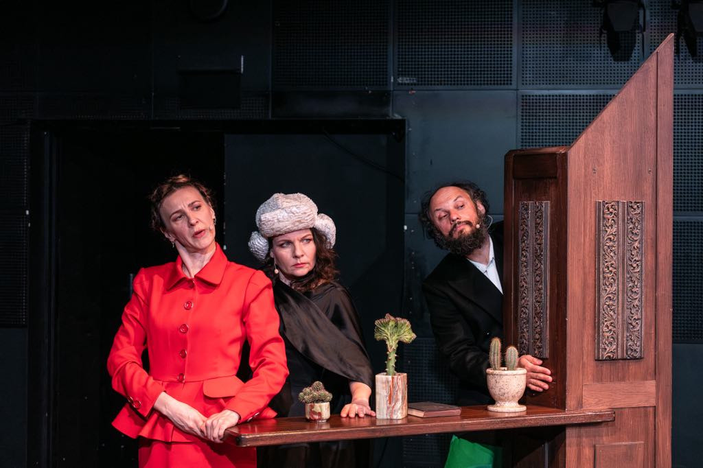 Teatr im. Stefana Jaracza w Olsztynie, Wszystko na darmo: Aleksandra Kolan, Milena Gauer, Radosław Hebal Teatr im. Stefana Jaracza w Olsztynie, Wszystko na darmo: Aleksandra Kolan, Milena Gauer, Radosław Hebal