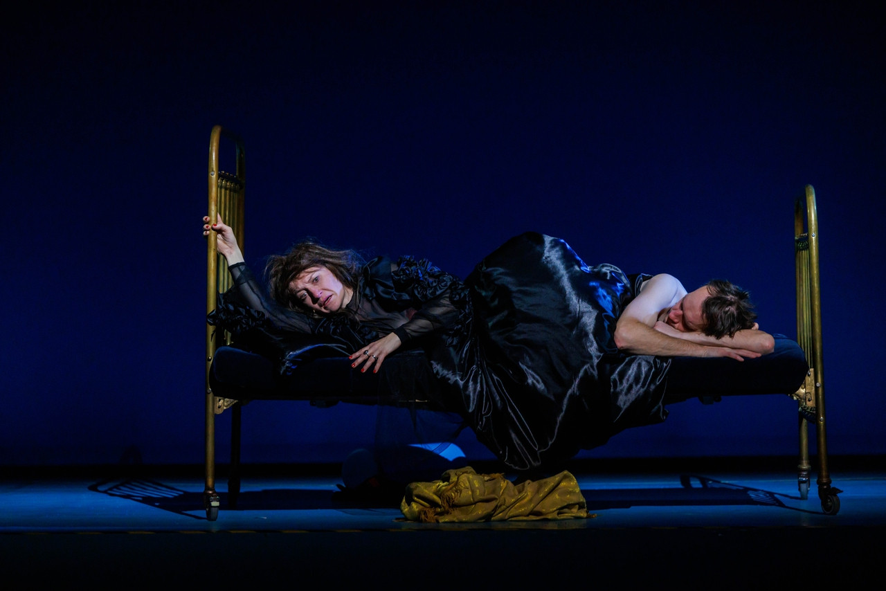 Teatr im. Juliusza Słowackiego w Krakowie, Ulisses: Martyna Krzysztofik, Krzysztof Zarzecki; fot. Bartek Barczyk dla Teatru im. J. Słowackiego w Krakowie Teatr im. Juliusza Słowackiego w Krakowie, Ulisses: Martyna Krzysztofik, Krzysztof Zarzecki; fot. Bartek Barczyk dla Teatru im. J. Słowackiego w Krakowie