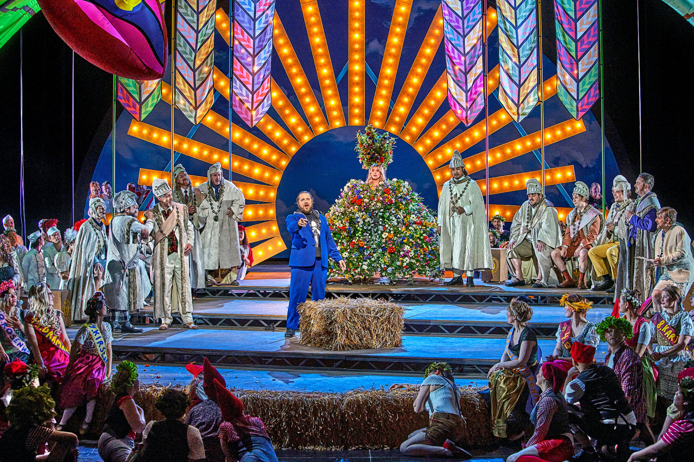 Richard Wagner Festspiele w Bayreuth, Śpiewacy norymberscy; fot. ©Enrico Nawrath