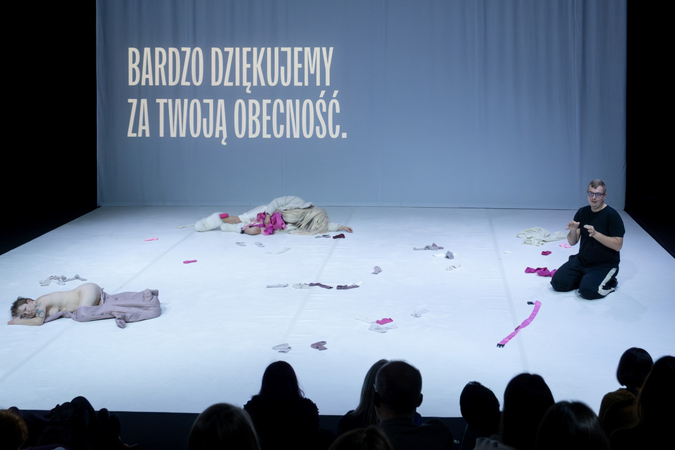 Krakowski Teatr Tańca, Kampnagel, Centrum Kultury Zamek w Poznaniu, Project Arts Centre, Warstwy; fot. S. Sokołowski