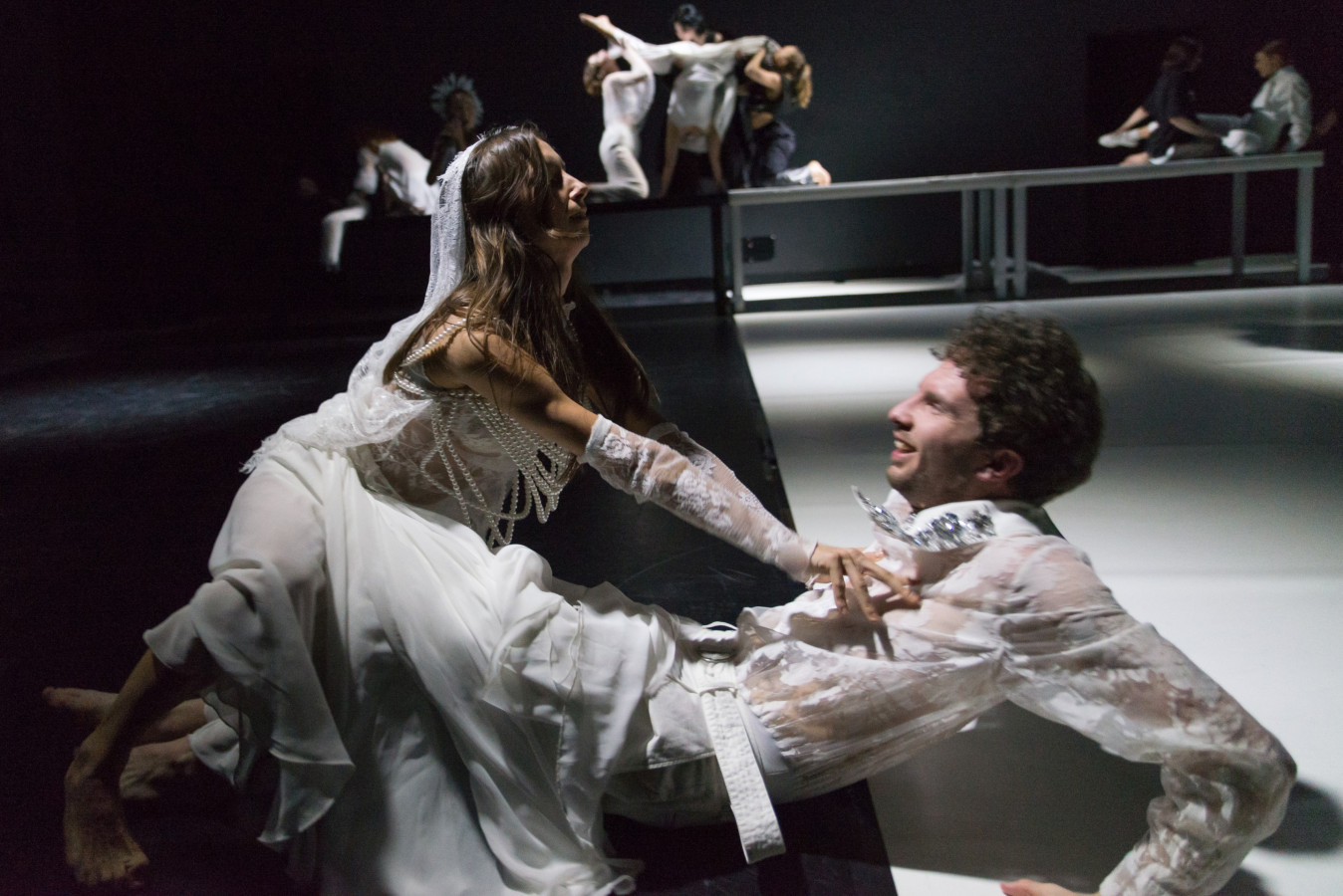 Wydział Teatru Tańca w Bytomiu Akademii Sztuk Teatralnych im. Stanisława Wyspiańskiego w Krakowie, Bachantki; fot. Tomasz Ćwiertnia 