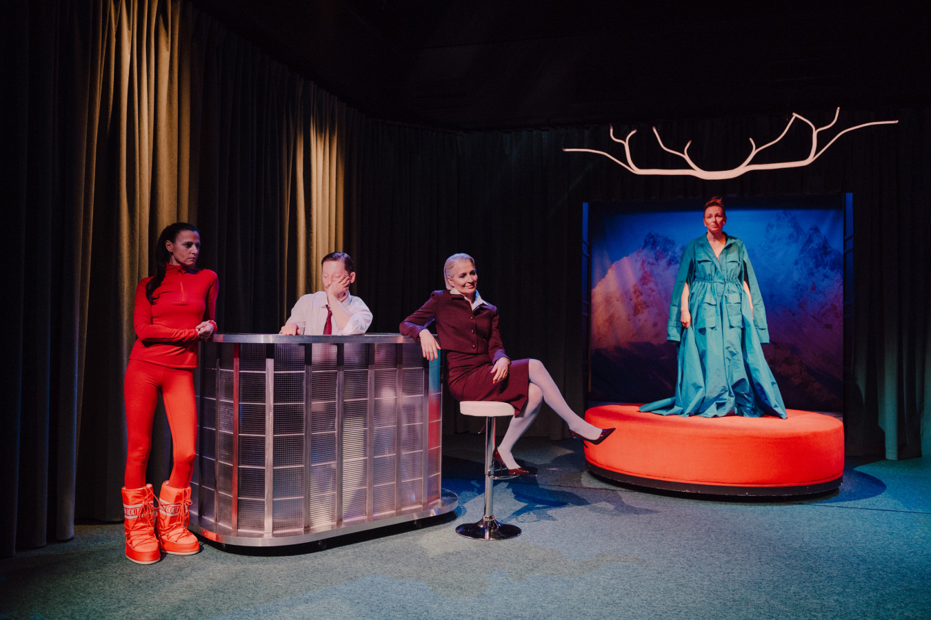 Teatr Narodowy w Warszawie, Mężczyźni objaśniają mi świat; fot. Karolina Jóźwiak / Archiwum Artystyczne Teatru Narodowego