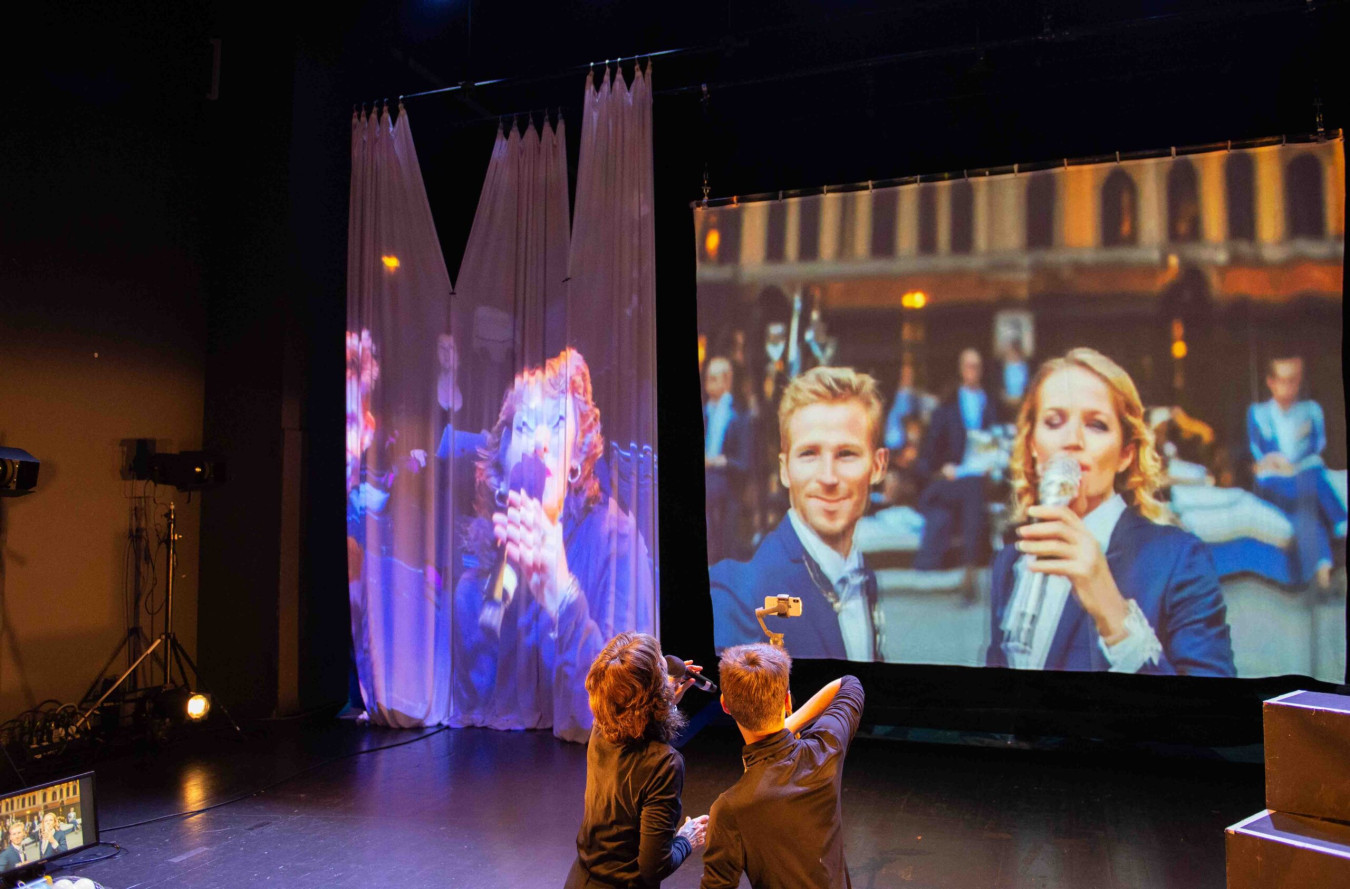 HAU Hebbel am Ufer Berlin (HAU3), AI Democracy; fot. Renata Chueire 