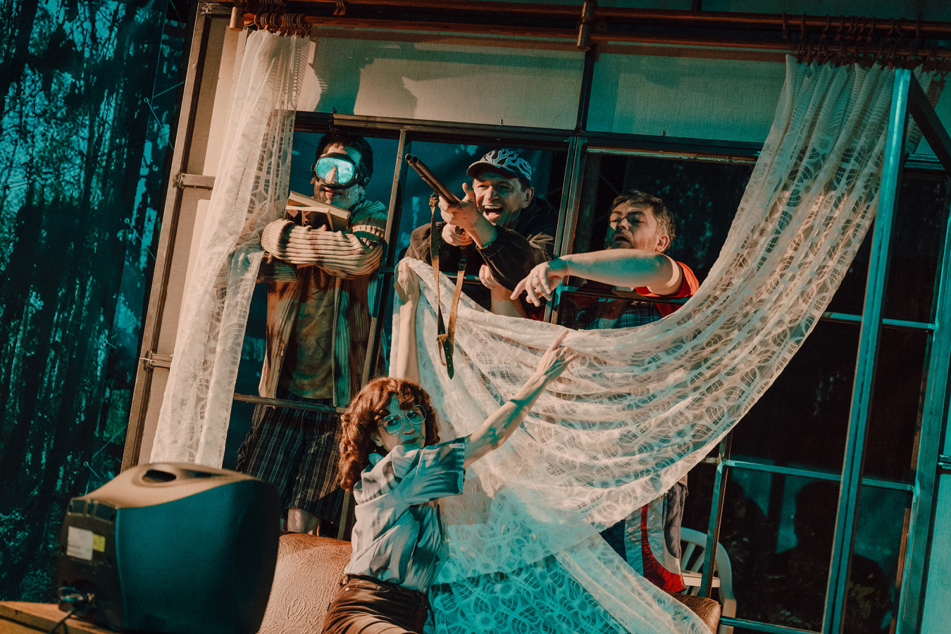 Teatr Dramatyczny w Warszawie, Muszenie; fot. Karolina Jóźwiak