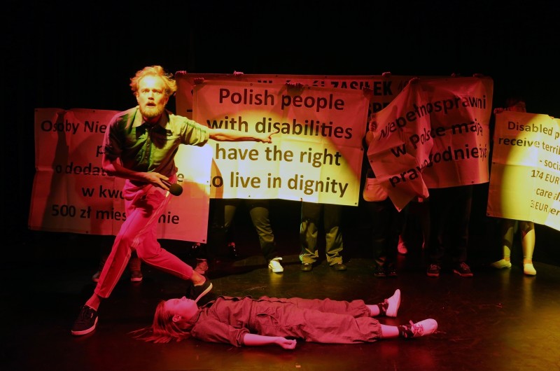 Teatr 21 and Biennale Warszawa, A Revolution That Was Not There; photo: Grzegorz Press Teatr 21 and Biennale Warszawa, A Revolution That Was Not There