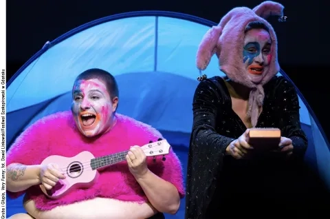 Gruba i Głupia, Very Funny; fot. Dawid Linkowski/Festiwal Szekspirowski w Gdańsku Gruba i Głupia, Very Funny; fot. Dawid Linkowski/Festiwal Szekspirowski w Gdańsku